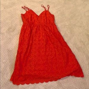 J. Crew eyelet dress